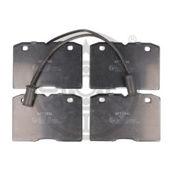 Stabdžių trinkelių rinkinys, diskinis stabdys OPTIMAL BP-09800