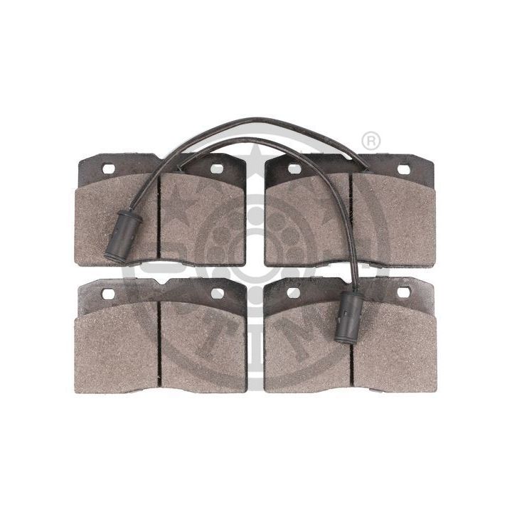 Stabdžių trinkelių rinkinys, diskinis stabdys OPTIMAL BP-09800