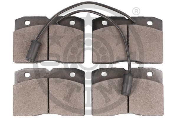 Stabdžių trinkelių rinkinys, diskinis stabdys OPTIMAL BP-09800