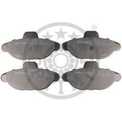 Stabdžių trinkelių rinkinys, diskinis stabdys OPTIMAL BP-09810