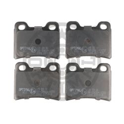 Stabdžių trinkelių rinkinys, diskinis stabdys OPTIMAL BP-09813