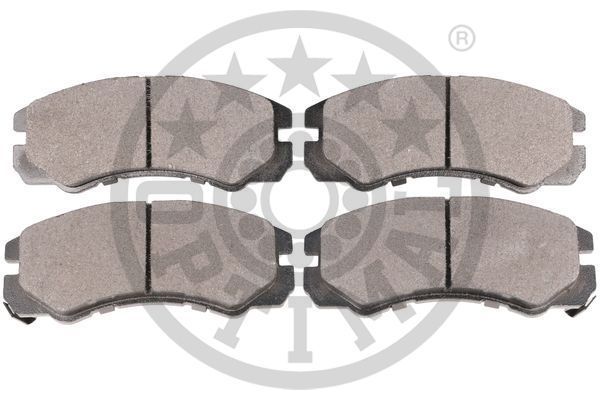 Stabdžių trinkelių rinkinys, diskinis stabdys OPTIMAL BP-09827