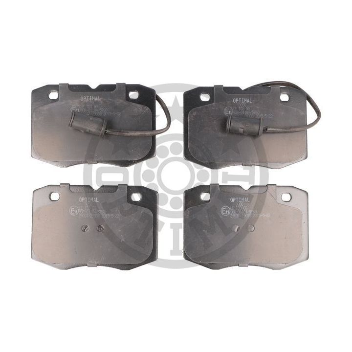 Stabdžių trinkelių rinkinys, diskinis stabdys OPTIMAL BP-09850