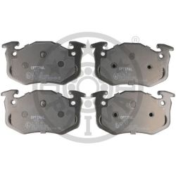 Stabdžių trinkelių rinkinys, diskinis stabdys OPTIMAL BP-09858