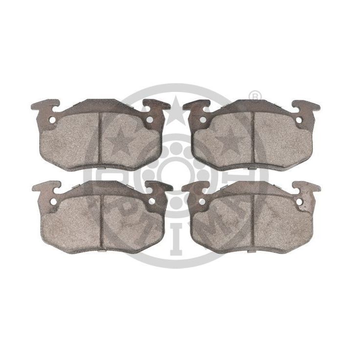 Stabdžių trinkelių rinkinys, diskinis stabdys OPTIMAL BP-09858