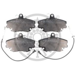 Stabdžių trinkelių rinkinys, diskinis stabdys OPTIMAL BP-09870