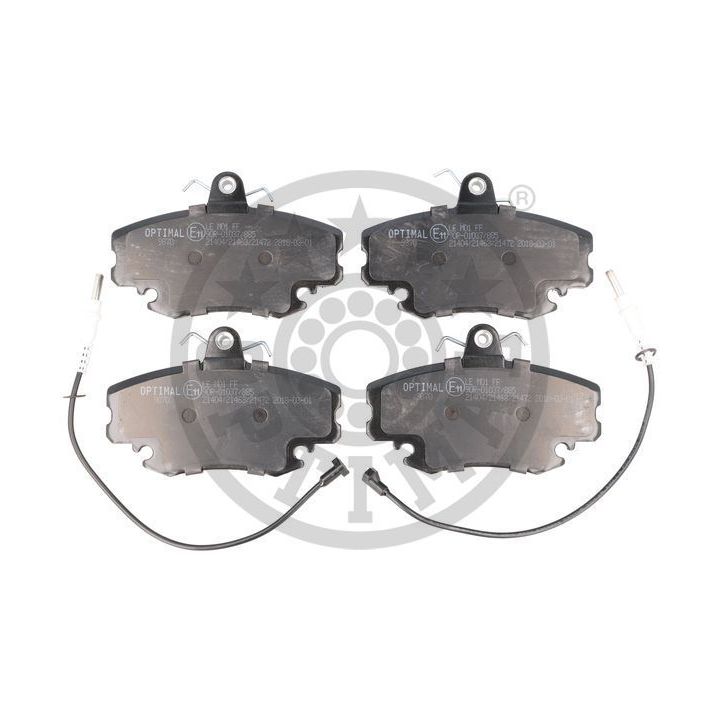 Stabdžių trinkelių rinkinys, diskinis stabdys OPTIMAL BP-09870