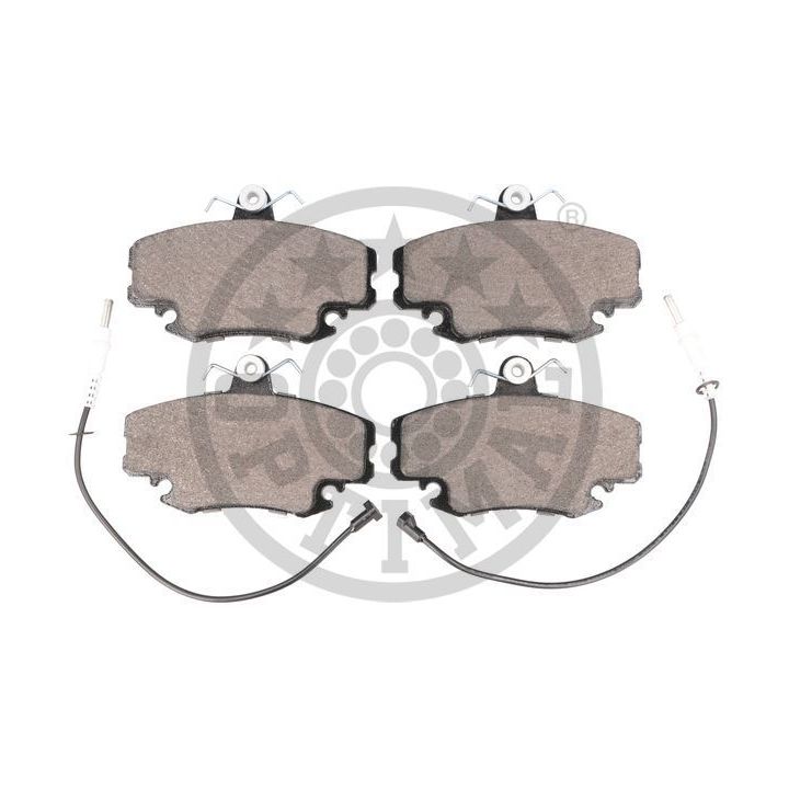 Stabdžių trinkelių rinkinys, diskinis stabdys OPTIMAL BP-09870