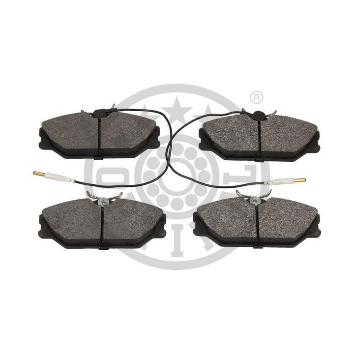 Stabdžių trinkelių rinkinys, diskinis stabdys OPTIMAL BP-09871