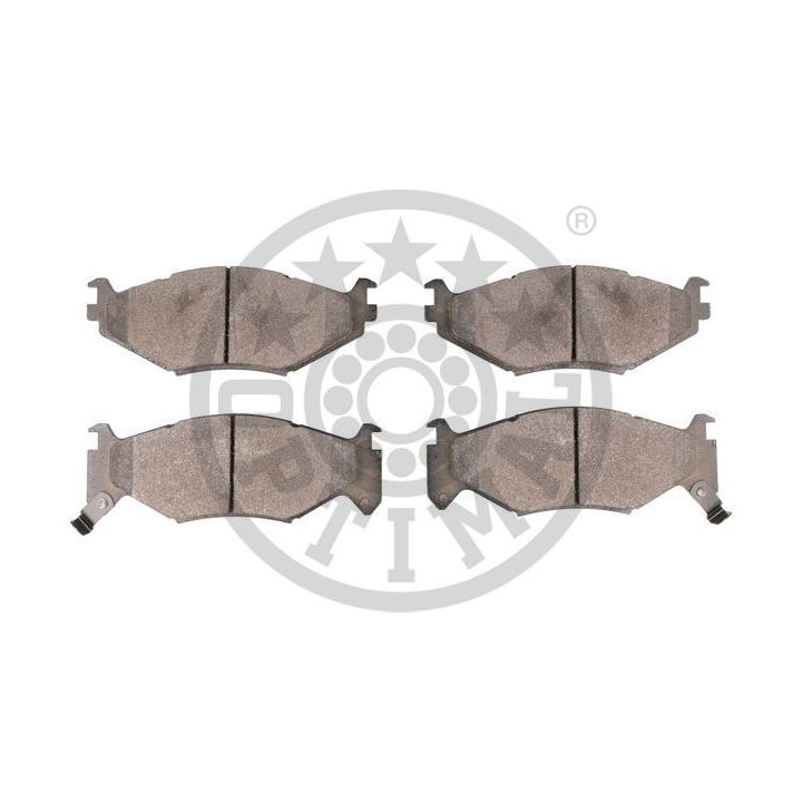 Stabdžių trinkelių rinkinys, diskinis stabdys OPTIMAL BP-09937