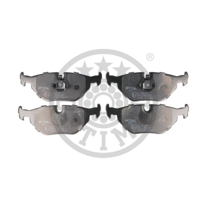 Stabdžių trinkelių rinkinys, diskinis stabdys OPTIMAL BP-09945