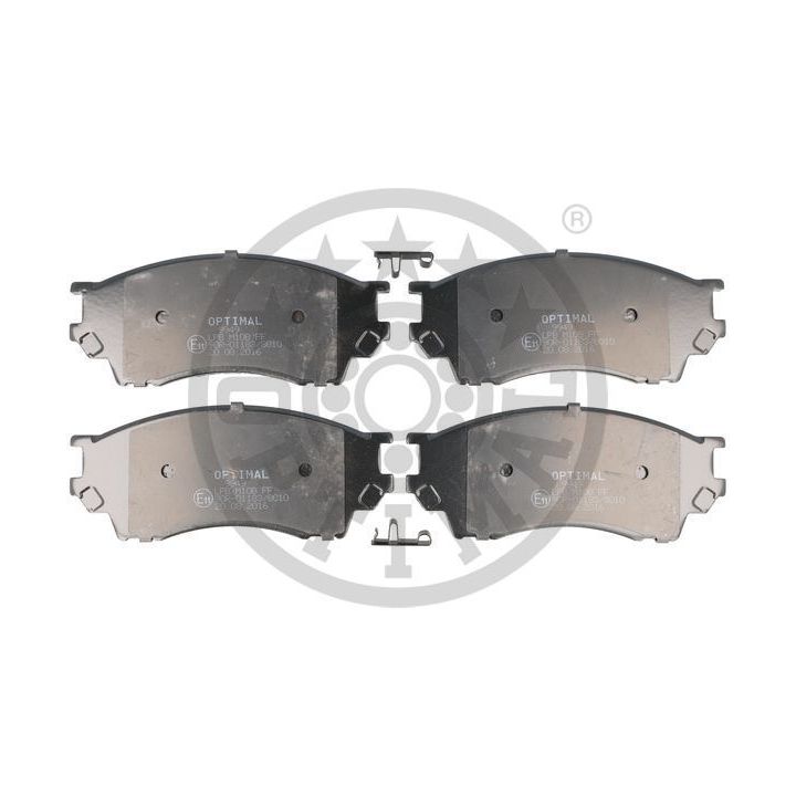 Stabdžių trinkelių rinkinys, diskinis stabdys OPTIMAL BP-09949