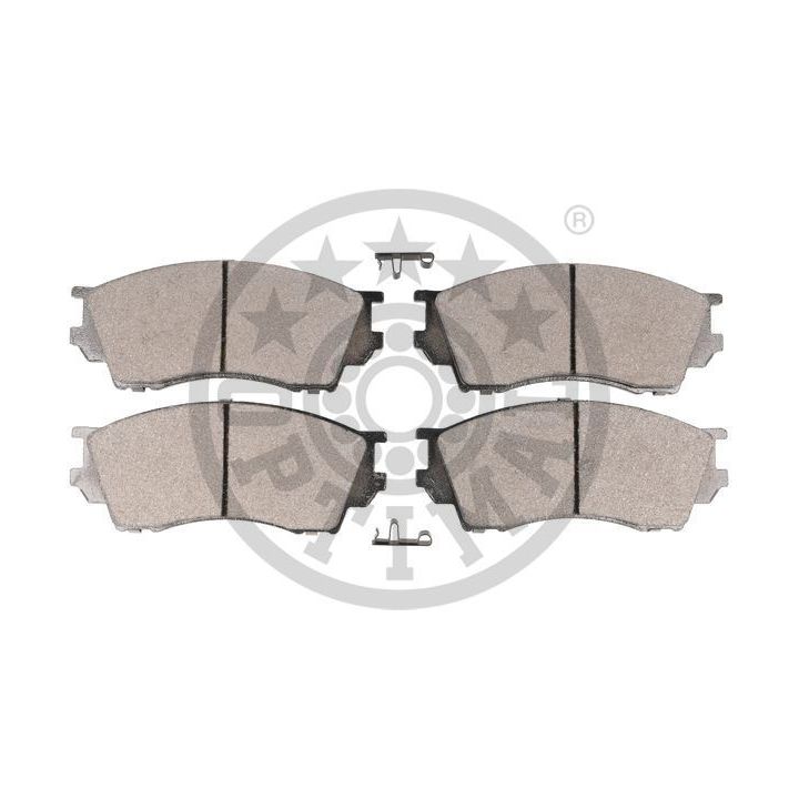 Stabdžių trinkelių rinkinys, diskinis stabdys OPTIMAL BP-09949