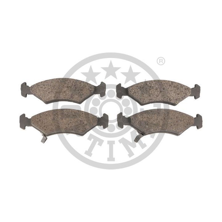 Stabdžių trinkelių rinkinys, diskinis stabdys OPTIMAL BP-09963