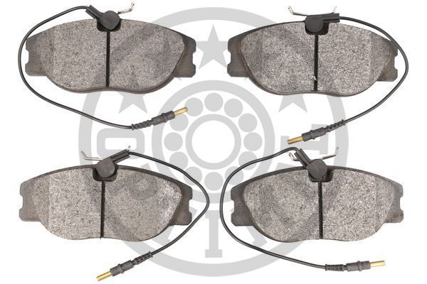 Stabdžių trinkelių rinkinys, diskinis stabdys OPTIMAL BP-10043