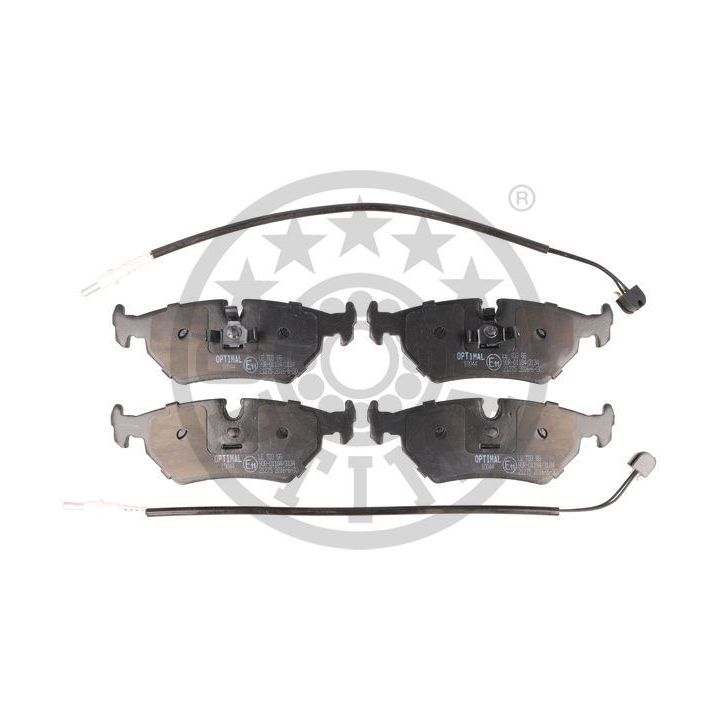Stabdžių trinkelių rinkinys, diskinis stabdys OPTIMAL BP-10044