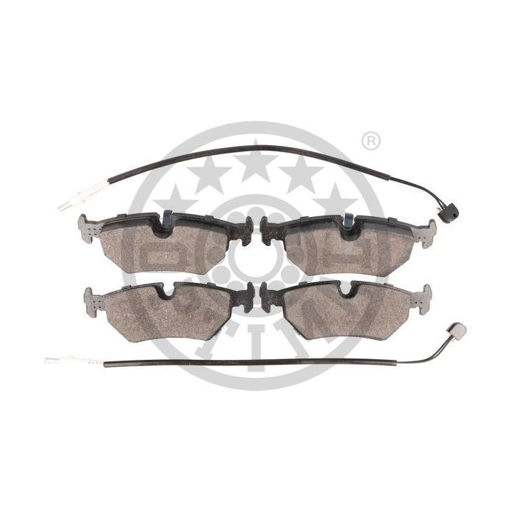 Stabdžių trinkelių rinkinys, diskinis stabdys OPTIMAL BP-10044