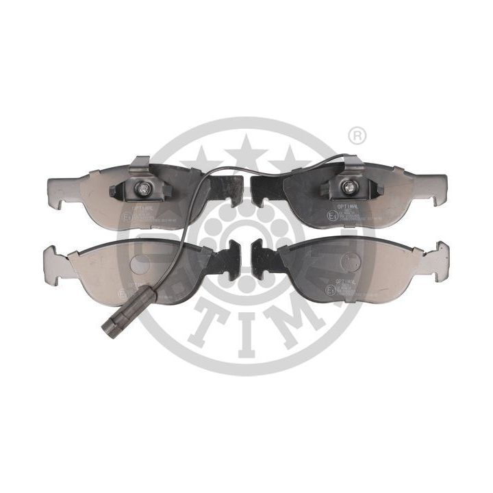 Stabdžių trinkelių rinkinys, diskinis stabdys OPTIMAL BP-10072