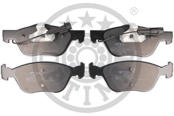 Stabdžių trinkelių rinkinys, diskinis stabdys OPTIMAL BP-10073