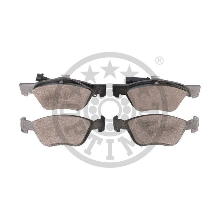 Stabdžių trinkelių rinkinys, diskinis stabdys OPTIMAL BP-10073