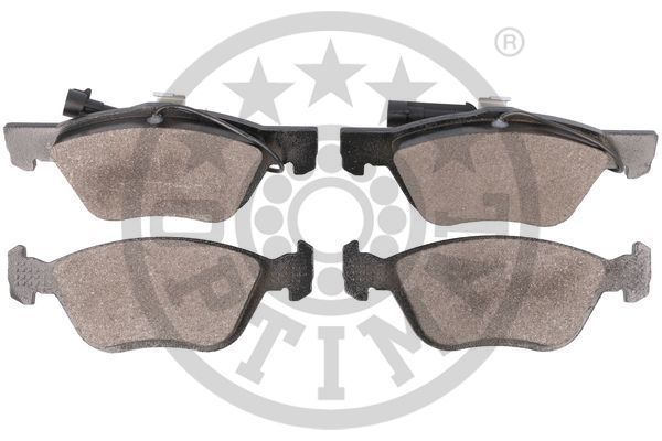 Stabdžių trinkelių rinkinys, diskinis stabdys OPTIMAL BP-10073