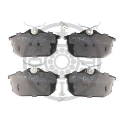 Stabdžių trinkelių rinkinys, diskinis stabdys OPTIMAL BP-10093