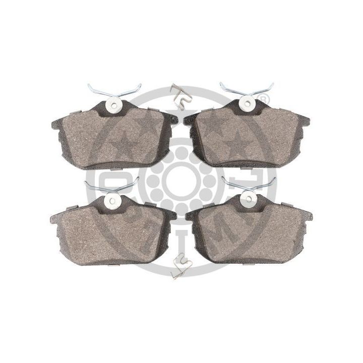 Stabdžių trinkelių rinkinys, diskinis stabdys OPTIMAL BP-10093