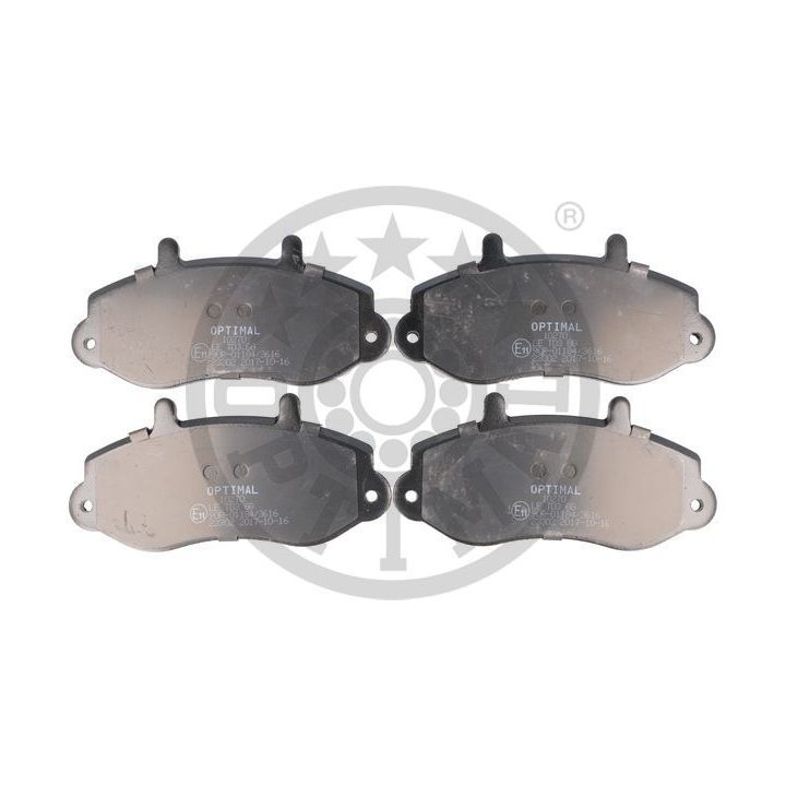 Stabdžių trinkelių rinkinys, diskinis stabdys OPTIMAL BP-10270