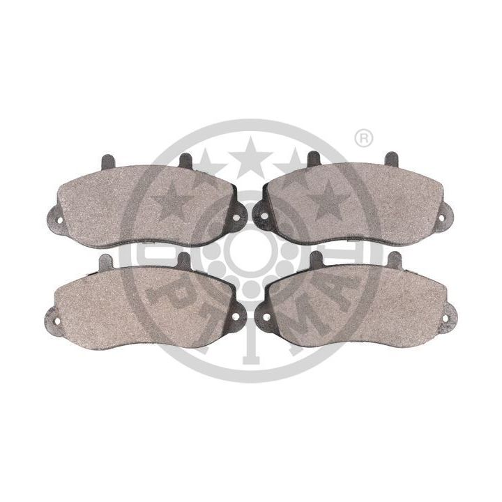 Stabdžių trinkelių rinkinys, diskinis stabdys OPTIMAL BP-10270