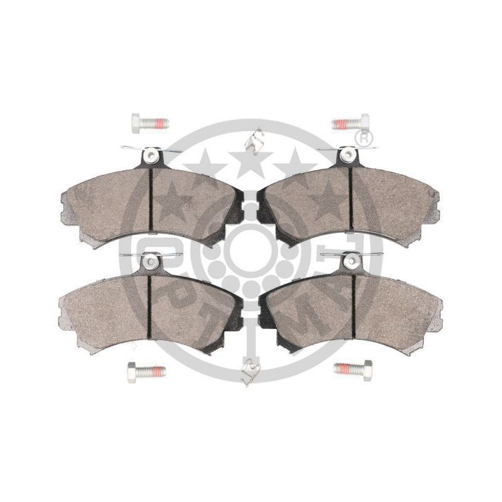 Stabdžių trinkelių rinkinys, diskinis stabdys OPTIMAL BP-10306