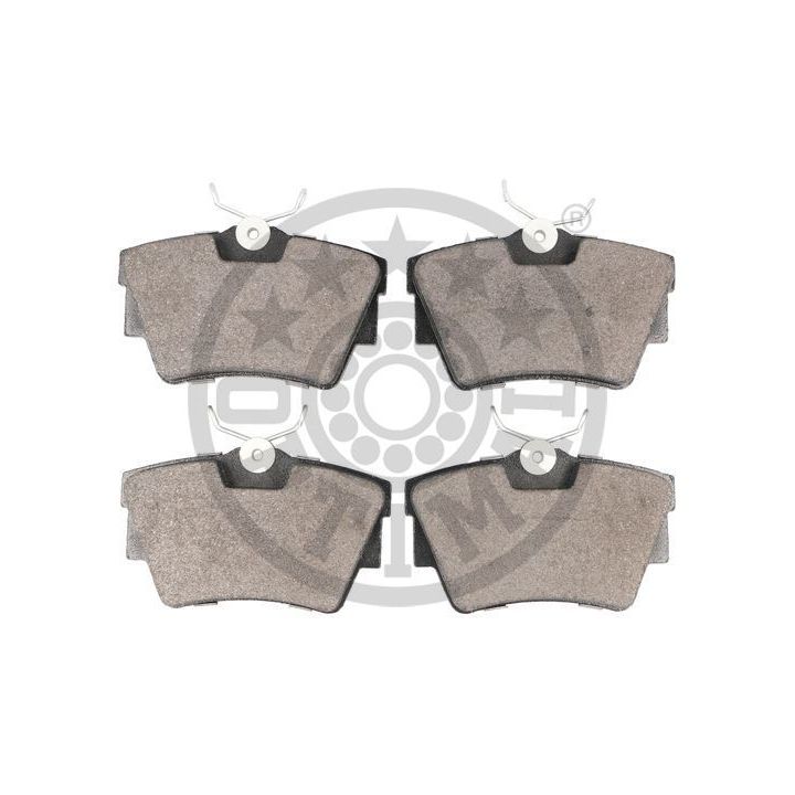 Stabdžių trinkelių rinkinys, diskinis stabdys OPTIMAL BP-10307