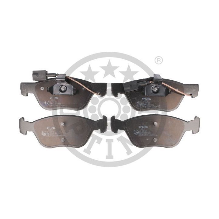 Stabdžių trinkelių rinkinys, diskinis stabdys OPTIMAL BP-10318