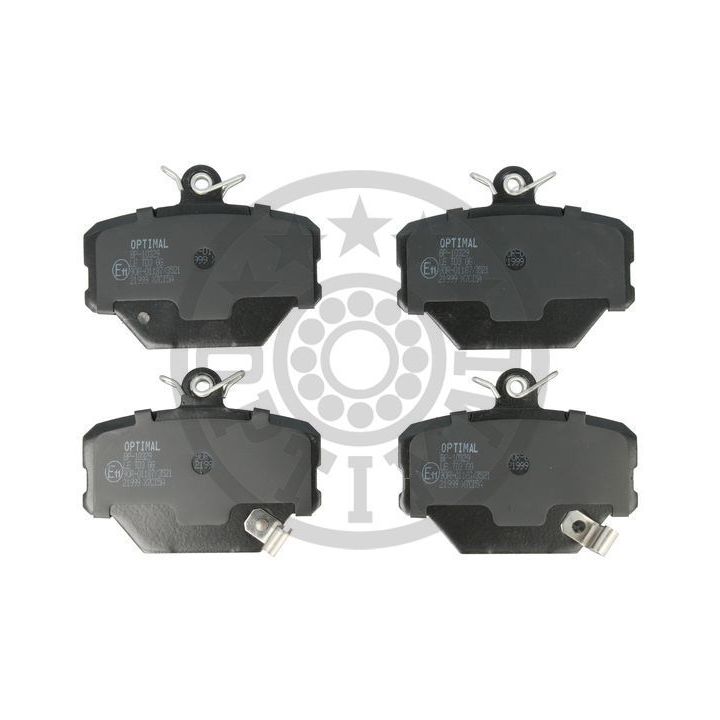 Stabdžių trinkelių rinkinys, diskinis stabdys OPTIMAL BP-10329