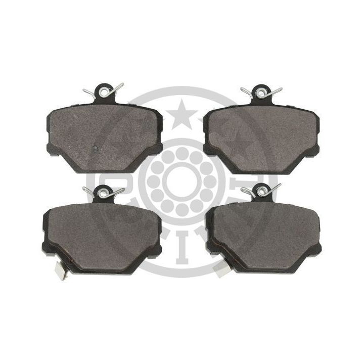 Stabdžių trinkelių rinkinys, diskinis stabdys OPTIMAL BP-10329