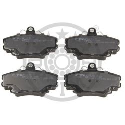 Stabdžių trinkelių rinkinys, diskinis stabdys OPTIMAL BP-10342