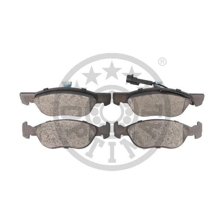 Stabdžių trinkelių rinkinys, diskinis stabdys OPTIMAL BP-10393