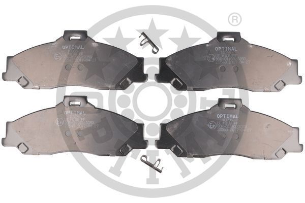 Stabdžių trinkelių rinkinys, diskinis stabdys OPTIMAL BP-10396
