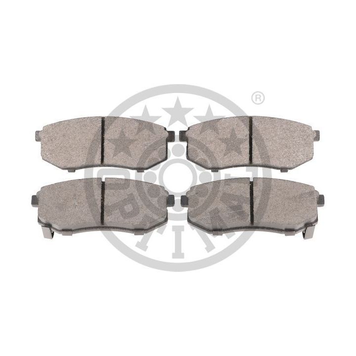 Stabdžių trinkelių rinkinys, diskinis stabdys OPTIMAL BP-10432