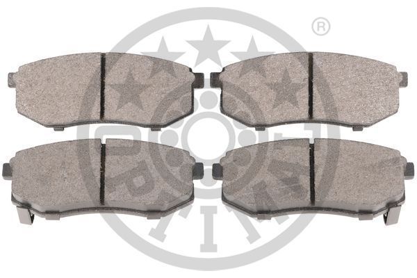 Stabdžių trinkelių rinkinys, diskinis stabdys OPTIMAL BP-10432