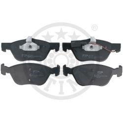 Stabdžių trinkelių rinkinys, diskinis stabdys OPTIMAL BP-10535