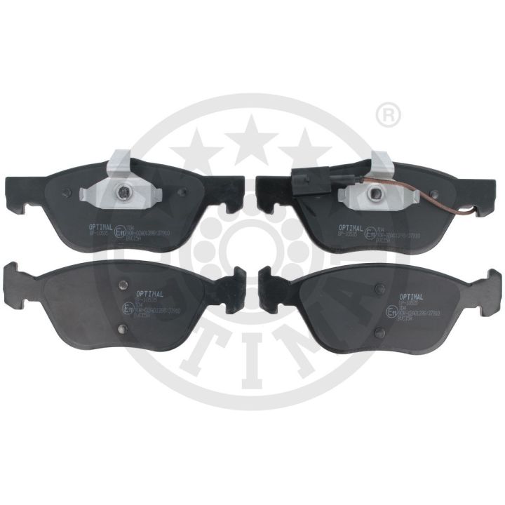 Stabdžių trinkelių rinkinys, diskinis stabdys OPTIMAL BP-10535