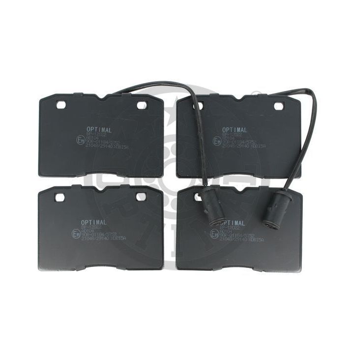 Stabdžių trinkelių rinkinys, diskinis stabdys OPTIMAL BP-12022