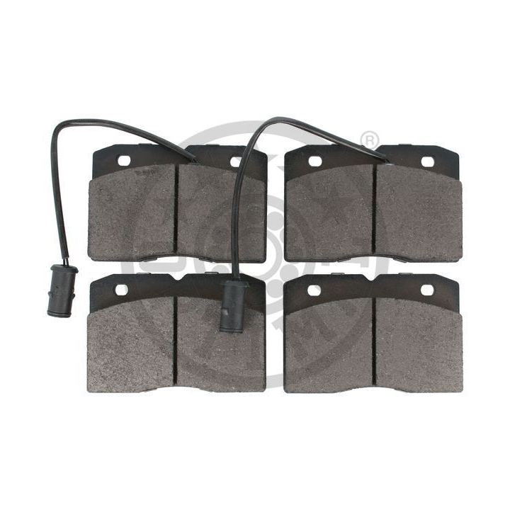 Stabdžių trinkelių rinkinys, diskinis stabdys OPTIMAL BP-12022