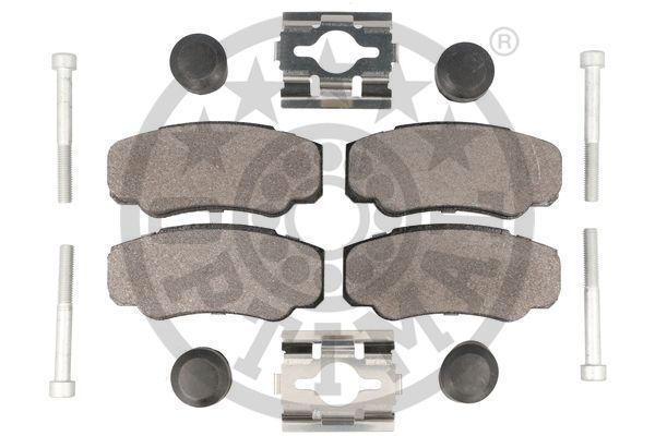 Stabdžių trinkelių rinkinys, diskinis stabdys OPTIMAL BP-12029