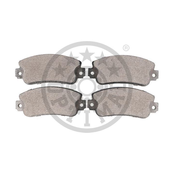 Stabdžių trinkelių rinkinys, diskinis stabdys OPTIMAL BP-12043