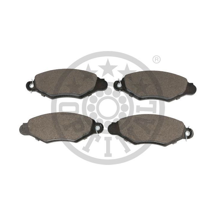 Stabdžių trinkelių rinkinys, diskinis stabdys OPTIMAL BP-12066