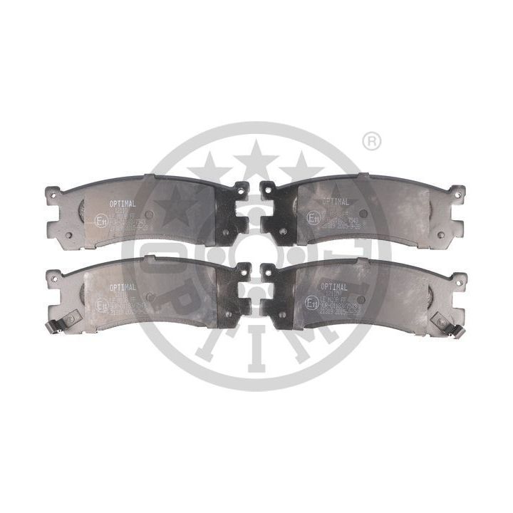 Stabdžių trinkelių rinkinys, diskinis stabdys OPTIMAL BP-12110