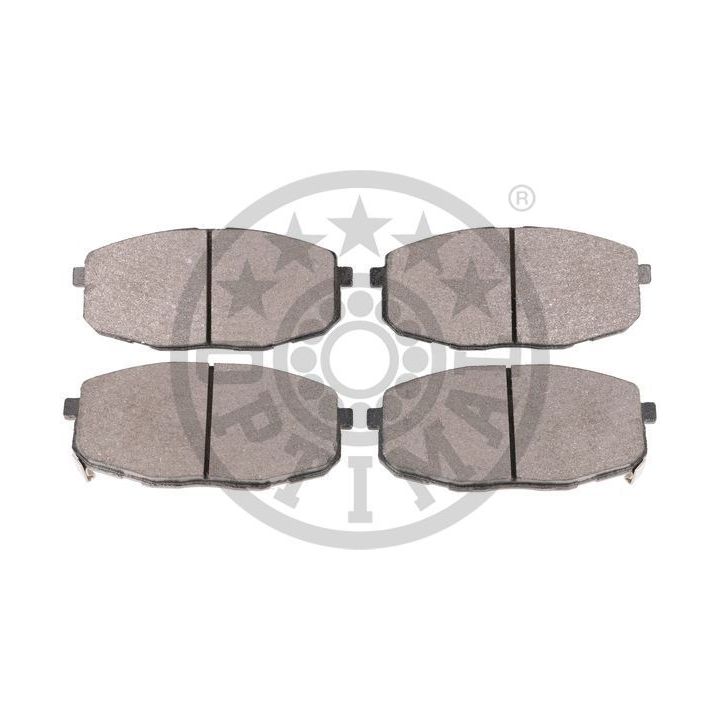 Stabdžių trinkelių rinkinys, diskinis stabdys OPTIMAL BP-12135