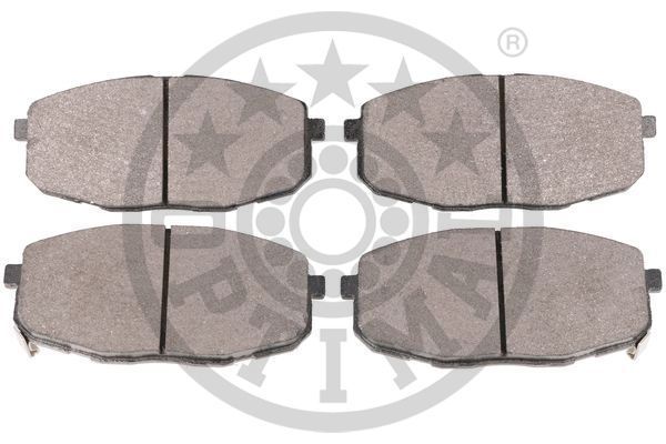 Stabdžių trinkelių rinkinys, diskinis stabdys OPTIMAL BP-12135