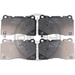 Stabdžių trinkelių rinkinys, diskinis stabdys OPTIMAL BP-12169